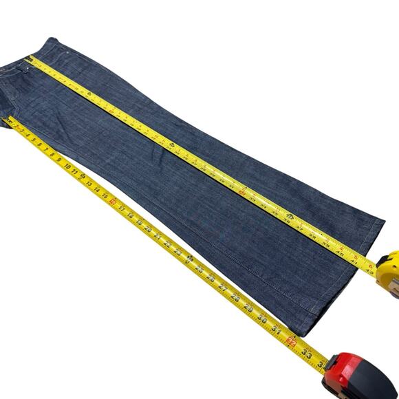 Kut From The Kloth Jeans Boot Cut Dark Wash Blue Denim Womens Size 10 KP011EQMCK - Picture 10 of 11